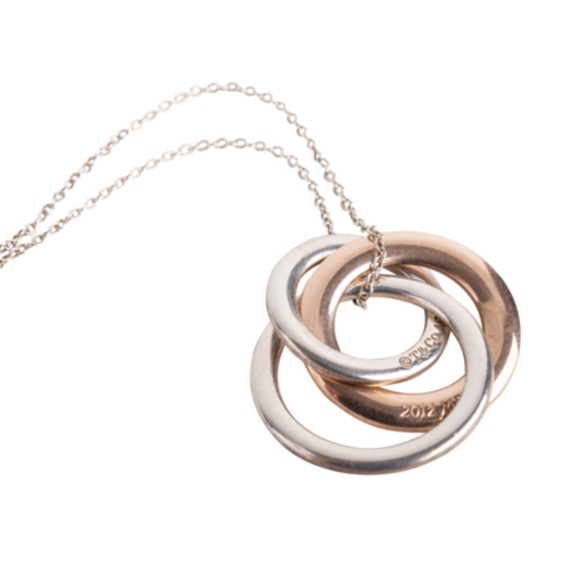 Tiffany 1837 - Interlocking Circles Pendant - Picture 2 of 3